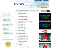 Tablet Screenshot of etv-plus.com
